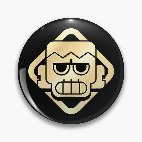 Item preview, Brawl Stars Frank Character Gold Icon designed and sold by Kubala Designs.