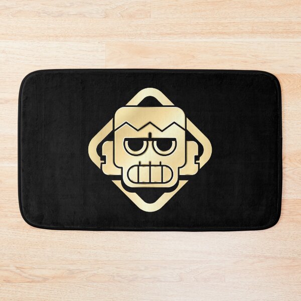 Artikelvorschau, Brawl Stars Frank Charakter Gold-Symbol entworfen und verkauft von Kubala Designs.