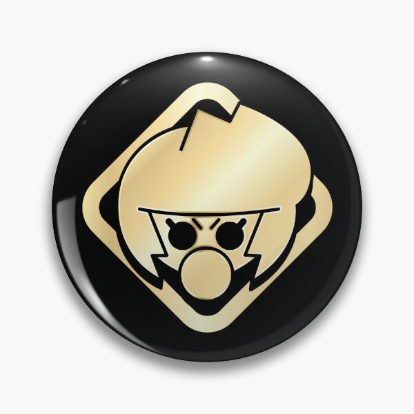 Item preview, Icono dorado del personaje Bibi de Brawl Stars designed and sold by Kubala Designs.