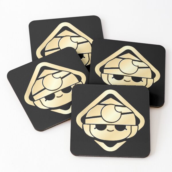 Item preview, Brawl Stars Gene Character Gold Icon designed and sold by Kubala Designs.