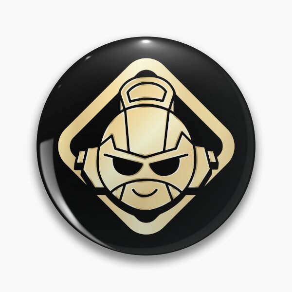 Item preview, Brawl Stars Max Character Gold Icon designed and sold by Kubala Designs.