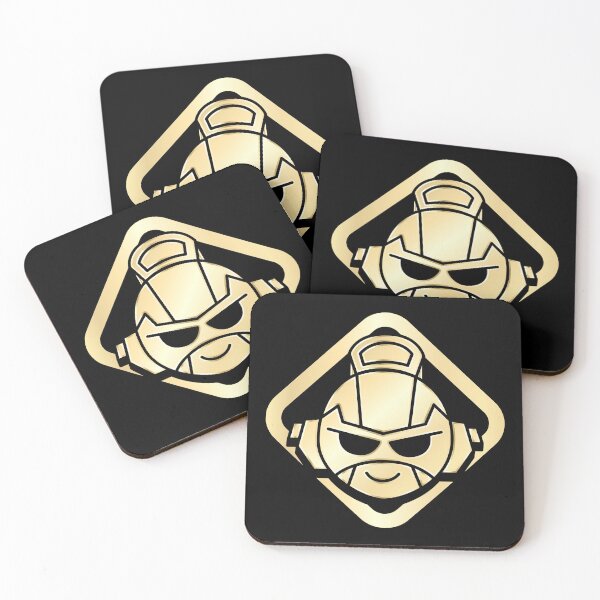 Item preview, Brawl Stars Max Character Gold Icon designed and sold by Kubala Designs.