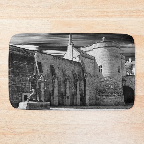 Item preview, Robin Hood and Nottingham Castle BW designed and sold by Alisonchambers2.