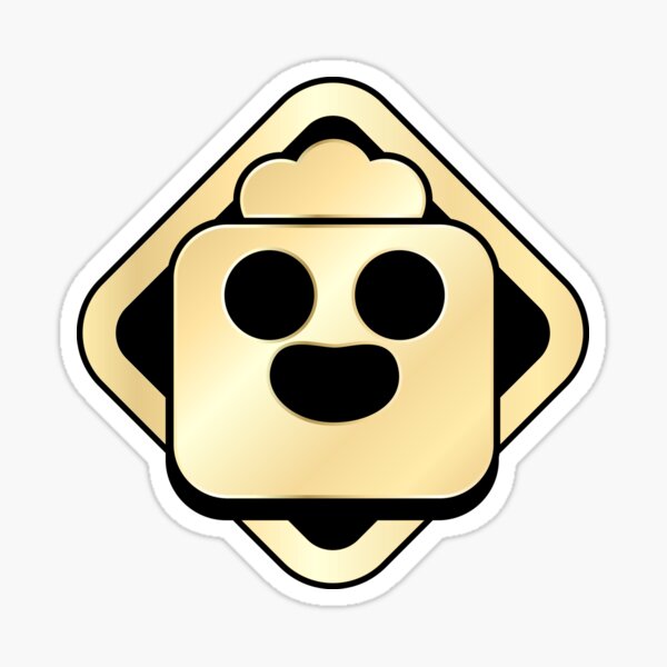 Item preview, Brawl Stars Spike Character Gold Icon designed and sold by Kubala Designs.