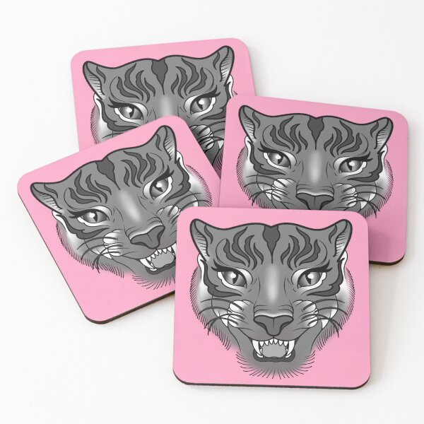 Item preview, grey work tiger desgin designed and sold by izbabbles.