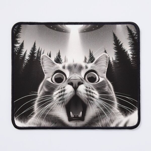 Item preview, Cat UFO Selfie Meme Funny Alien T-Shirt for Pet Lovers designed and sold by boundlessly2art.