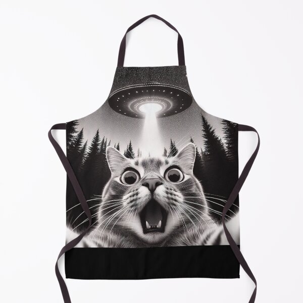 Item preview, Cat UFO Selfie Meme Funny Alien T-Shirt for Pet Lovers designed and sold by boundlessly2art.