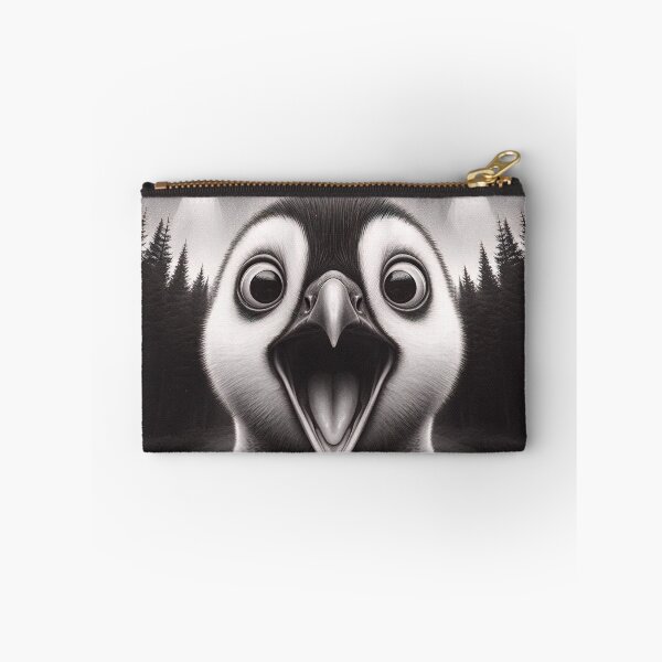Item preview, Funny Penguin UFO Selfie Meme Alien T-Shirt designed and sold by boundlessly2art.