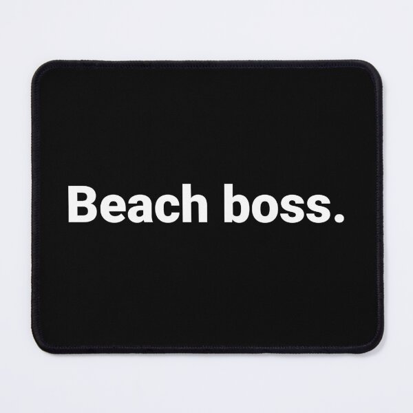 Item preview, Beach boss. designed and sold by Text-based T-Shirts and Gifts.