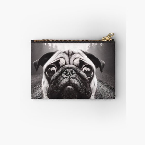 Item preview, Funny Pug UFO Selfie Meme Alien T-Shirt designed and sold by boundlessly2art.