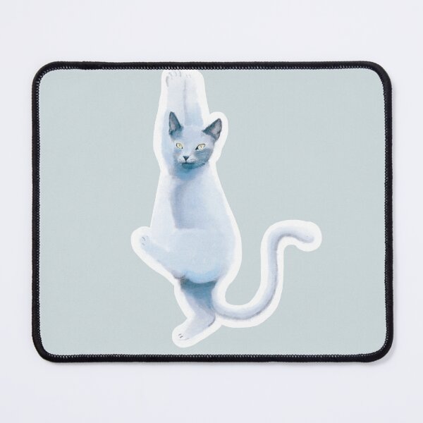Item preview, Cat hanging in there watercolor style. Nuance Art designed and sold by FiresRoses-Art.