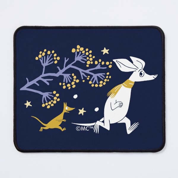 Item preview, Moomin Sniff Running Through The Snow Winter designed and sold by MoominStore.