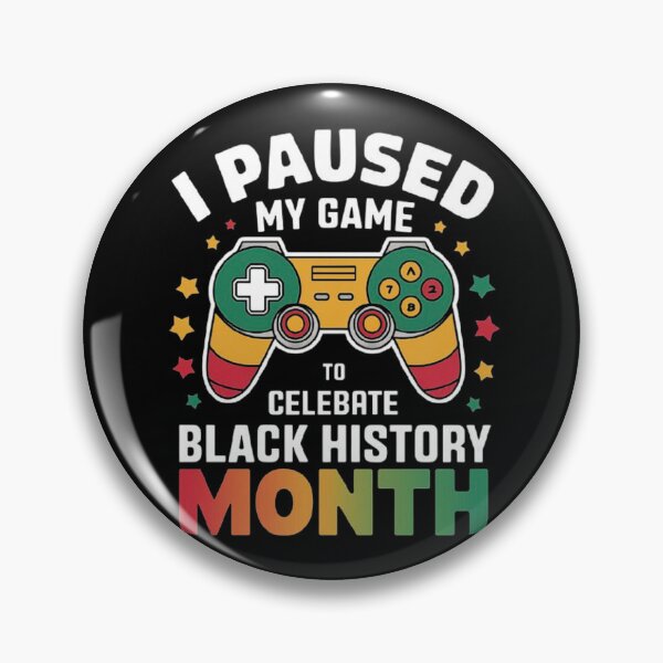 Item preview, Gamer’s Black History Month Celebration Design designed and sold by love3617.