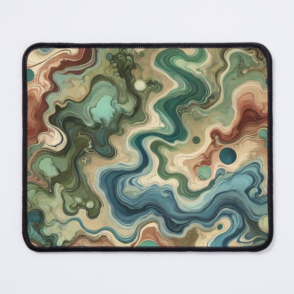 Item preview, Liquid Terrain - Abstract Flowing Landscapes designed and sold by Traloch O'Laoi.