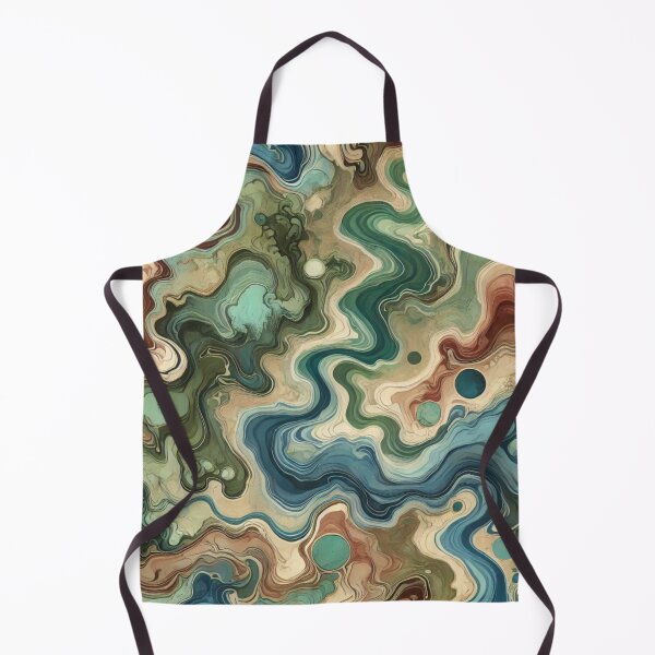 Item preview, Liquid Terrain - Abstract Flowing Landscapes designed and sold by Traloch O'Laoi.