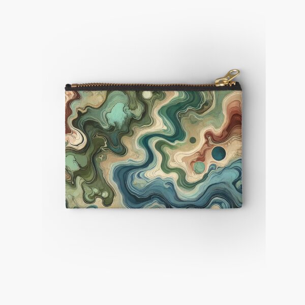 Item preview, Liquid Terrain - Abstract Flowing Landscapes designed and sold by Traloch O'Laoi.