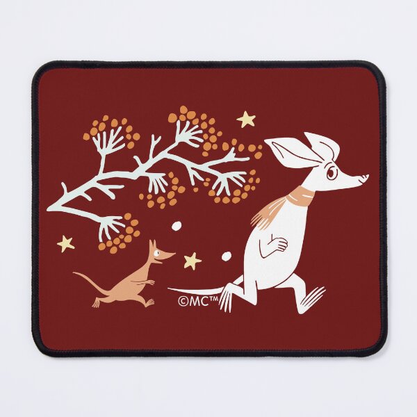 Item preview, Moomin Winter Sniff Running Through The Snow designed and sold by MoominStore.