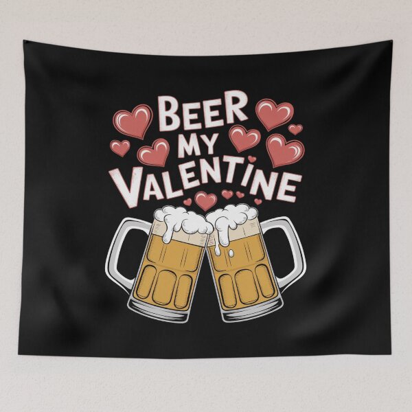 Item preview, Beer My Valentine: Funny Valentine Design designed and sold by Davideus.