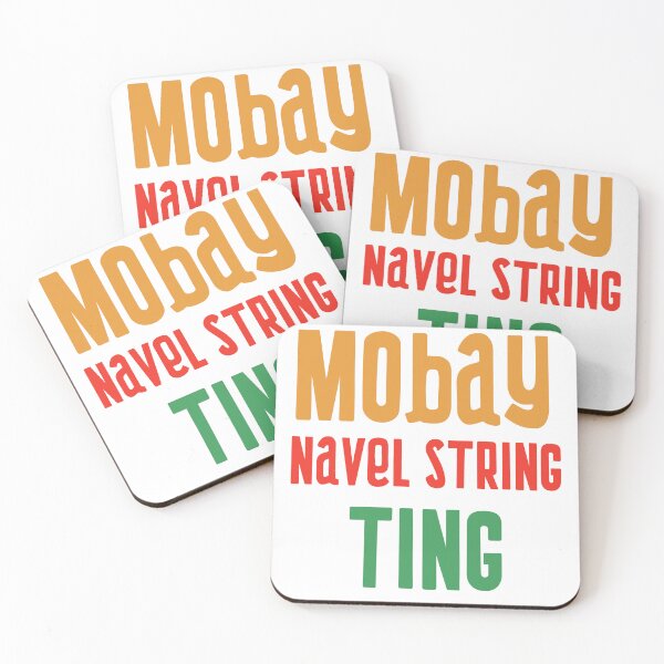 Item preview, Jamaican Patois (Patwa) Mobay Navel String Ting designed and sold by Kolcha.
