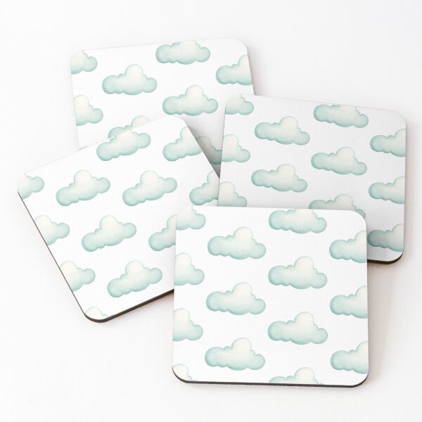 Item preview, Sweet Dream pastel cloudy, for baby decoration designed and sold by Bunnylovely.