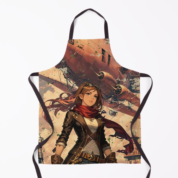 Item preview, Lady Adventurer airship engineer - Dreamlike Art & Poetry designed and sold by Designs-Labs.