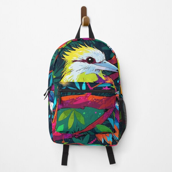 Item preview, Two Kookaburras in Neon colours designed and sold by AussieConcepts.
