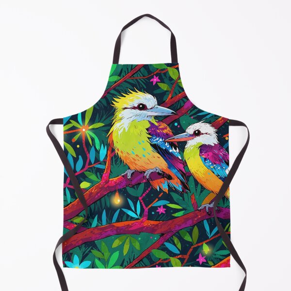 Item preview, Two Kookaburras in Neon colours designed and sold by AussieConcepts.