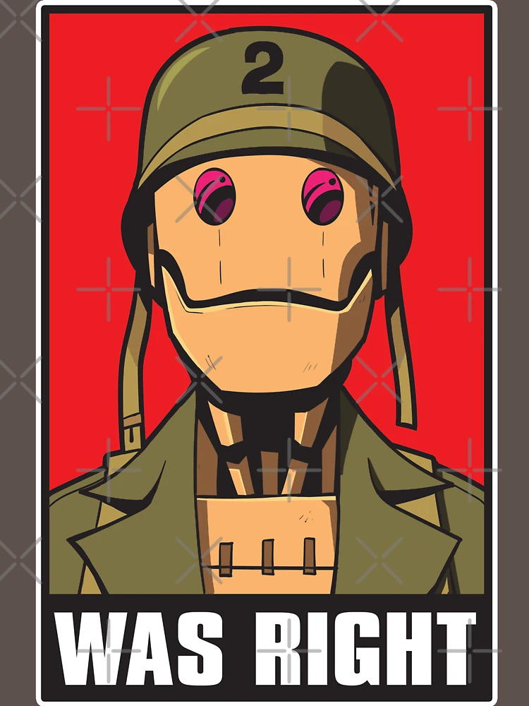 Thumbnail 4 of 4, V-Neck T-Shirt, GI ROBOT WAS RIGHT designed and sold by EBBSW.