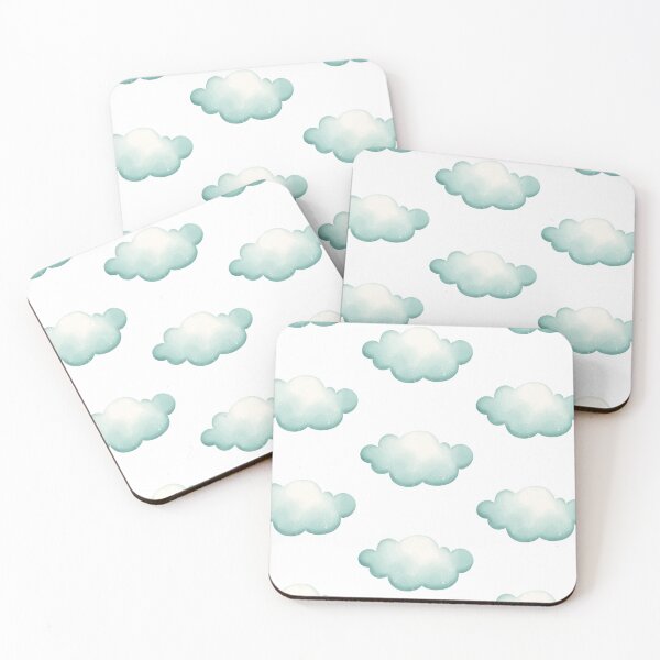 Item preview, Sweet Dream pastel cloudy, for baby decoration designed and sold by Bunnylovely.