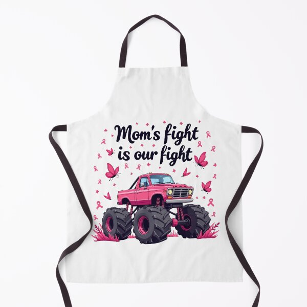 Item preview, Mom’s Fight Is Our Fight - Breast Cancer Awareness designed and sold by HandicraftArt.