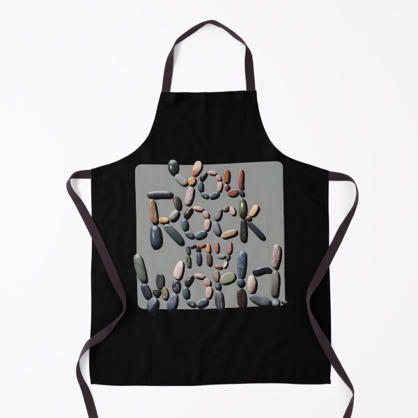 Item preview, you rock my world from pebbles funny expressing love design designed and sold by EmeraldeaArt.