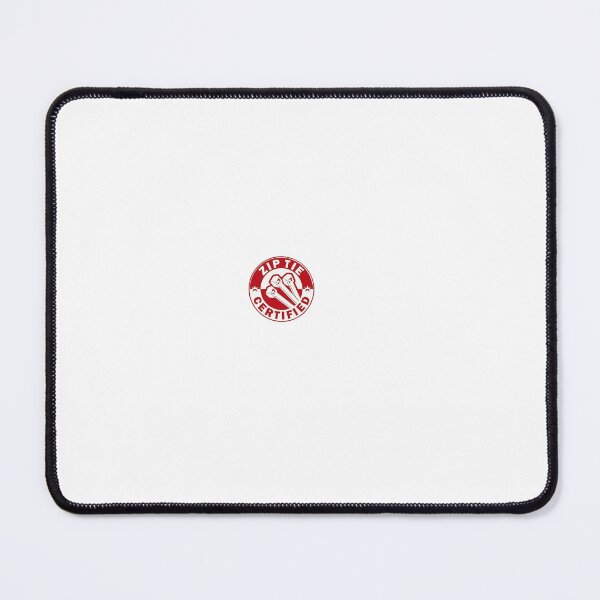 Item preview, Zip Tie Certified Sticker designed and sold by MechaMystic.