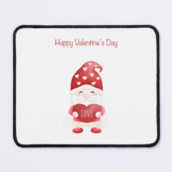 Item preview, Red valentine's day gnome designed and sold by Bunnylovely.