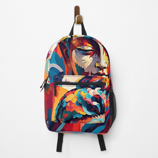 Item preview, Vibrant Buddha: An Abstract Digital Painting designed and sold by Uniqo Artz.
