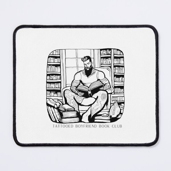 Item preview, Tattooed Bookclub Boyfriend designed and sold by elizabethdancer.