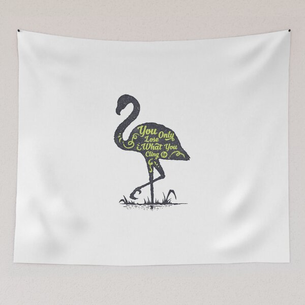 Artikelvorschau, Graceful Cling – Flamingo-Silhouette-Kunst entworfen und verkauft von TeesHearts100.