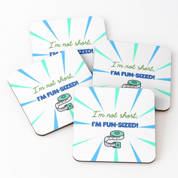 Item preview, I'm Not Short, I'm Fun-Sized Design designed and sold by RaiyaTees.