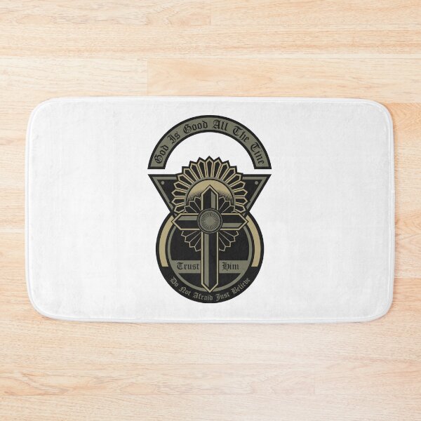 Item preview, Faith & Strength – Gothic Cross Emblem designed and sold by TeesHearts100.