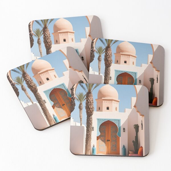 Item preview, Bohemian Arches, Moroccan Desert Architecture, Terracotta Vibrant Tones, Exotic Travel Cultural Vibes, Ethnic Aesthetic Elegance designed and sold by Kintsugi99.