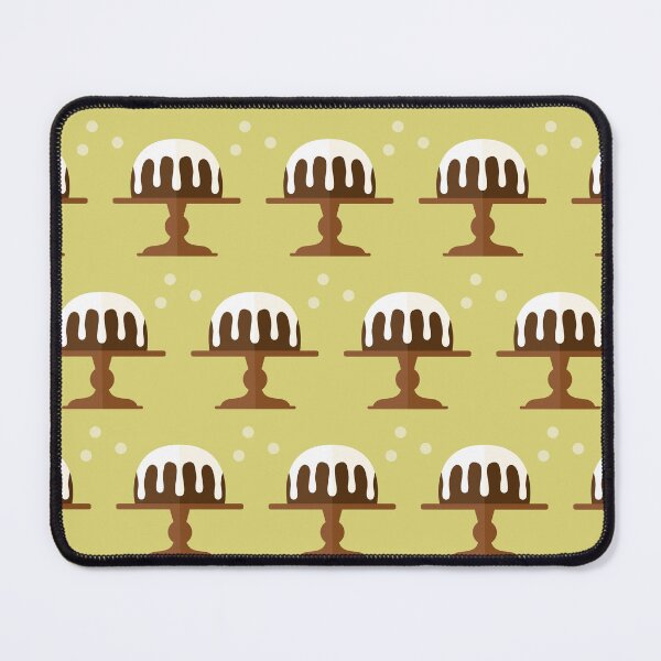 Item preview, Sticky toffee cakes on green designed and sold by reneesillus.