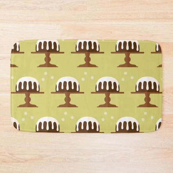 Item preview, Sticky toffee cakes on green designed and sold by reneesillus.