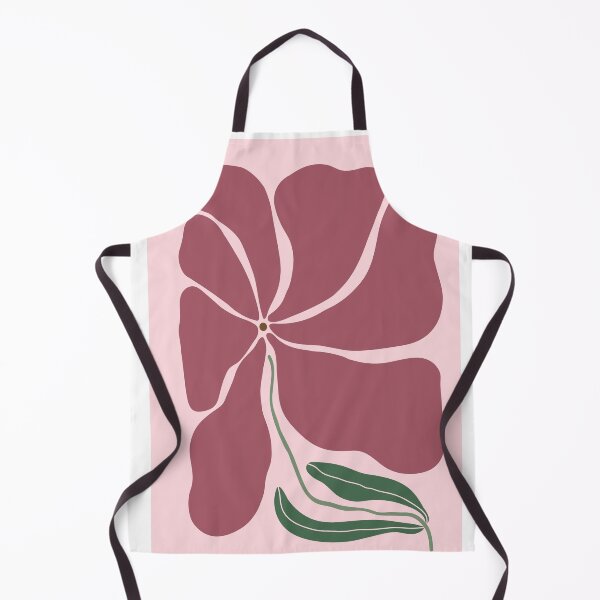 Item preview, Dark Pink Abstract Flower Print designed and sold by Living The Vibe.