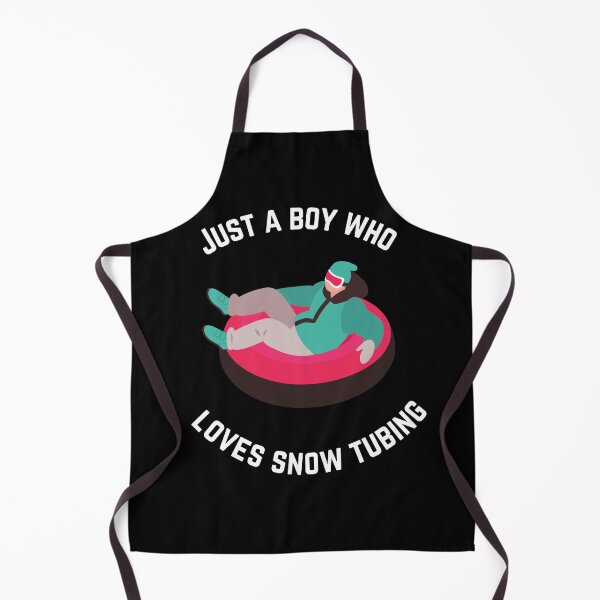 Item preview, just a boy who loves snow tubing designed and sold by sydney-syder.