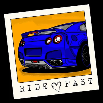 Artwork thumbnail, Ride Fast by TeeLabDesign