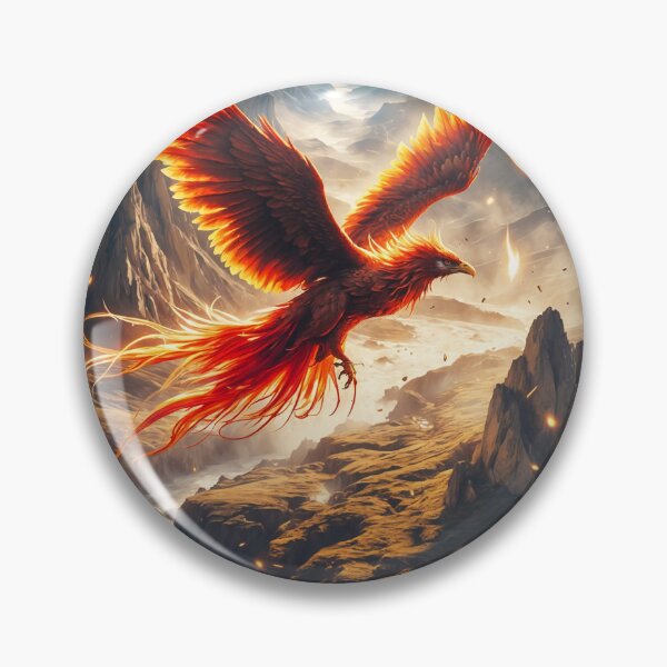 Item preview, Phoenix Rising Over the Land designed and sold by Astraliscape.
