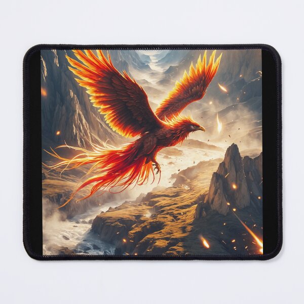 Item preview, Phoenix Rising Over the Land designed and sold by Astraliscape.
