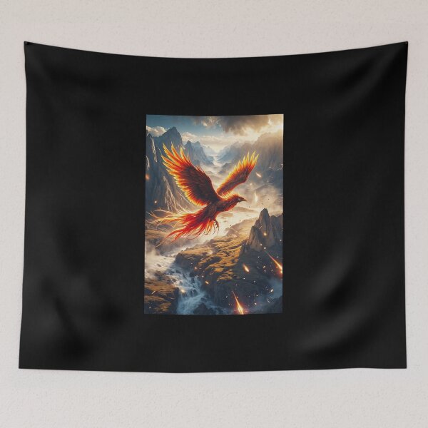 Item preview, Phoenix Rising Over the Land designed and sold by Astraliscape.