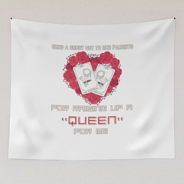 Item preview, Send a shout out to Parents for raising up a "Queen" for me designed and sold by ZerotwoStudio.