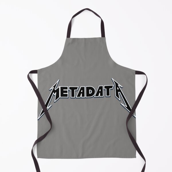 Item preview, Metadata heavy metal for programming and music lovers design designed and sold by Teeject.