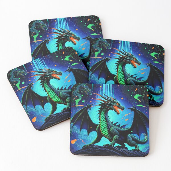Item preview, Green Blacklight Dragon designed and sold by Shs-Kenya.